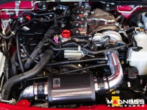 FIAT 124 Performance Air Intake System - MAXFlow - MADNESS - Polished Finish